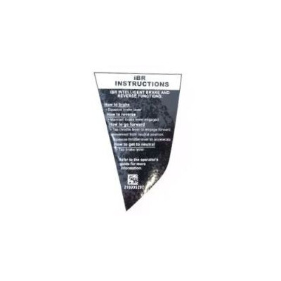 Naklejka Instrukcja iBR Sea-Doo 219905297
