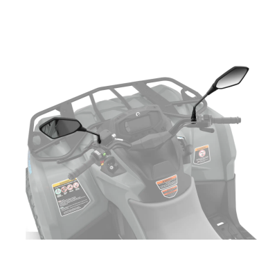 Lusterka Czarne Kierownica BRP Can-Am G2 G2L G2S 715005366 Lusterka Czarne Kierownica BRP Can-Am G2 G2L G2S 715005366