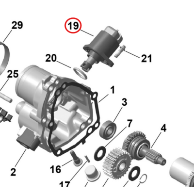 Silnik iDF Servomotor BRP Sea-Doo 420265844