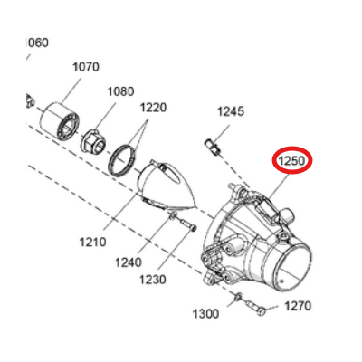 Dysza wyrzut wody Venturi BRP Sea-Doo Spark 267000909