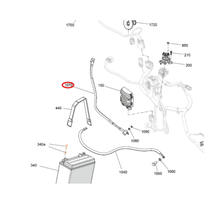 Kabel Rozruchowy Rozrusznik BRP Sea-Doo Spark 278003268