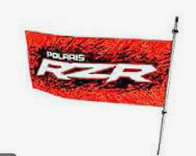 Flaga Polaris RZR