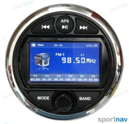 Radio MP3, bluetooth, wodoodporne, kolorowy LCD