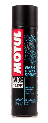 Uniwersalny Środek Czyszczący Motul E9 Wash & Wax 0.4L Uniwersalny Środek Czyszczący Motul E9 Wash & Wax 0.4L