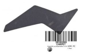 Mata Antypoślizgowa Tylna Lewa Sea-Doo GTR RXP 12-20