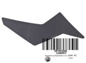 Mata Antypoślizgowa Tylna Prawa Sea-Doo GTR RXP 12-20