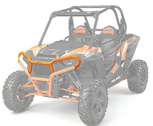 Mocowanie zderzaka przedniego Polaris RZR (pomarańczowy)