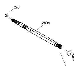 Wał Napędowy BRP Sea-Doo GTR GTX RXT 230 300
