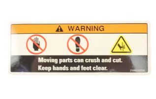 Naklejka Warning IBR Sea-Doo