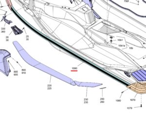 Listwa Boczna Lewa Prawa BRP Sea-Doo