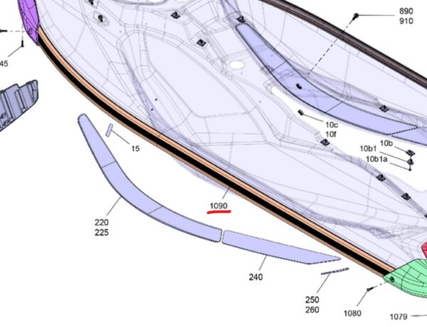 Listwa Boczna Lewa Prawa BRP Sea-Doo