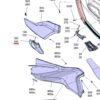 Osłona Knagi Lewa BRP Sea-Doo GTX RXT WAKE PRO 18-