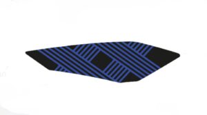 Naklejka Kadłub Granatowa Prawa BRP Sea-Doo Spark Trixx