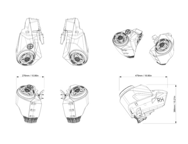 Zestaw Platinum Audio Głośniki BRP Sea-Doo GTX RXT WAKE PRO