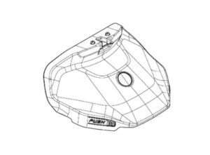 Podstawa Nakładka Plastikowa Fotela BRP Sea-Doo RXP 300 325