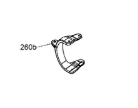 Dźwignia Uchwyt Dyszy BRP Sea-Doo