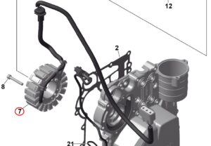 Magneto Stator BRP Sea-Doo Spark