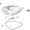 Uszczelka Schowka Dziobowego BRP Sea-Doo GTI GTR RXP WAKE