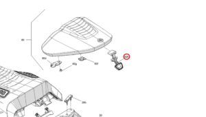 Zaczep Siedzenia Fotela BRP Sea-Doo RXP 300 325 2021+