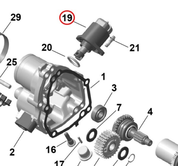 Silnik iDF Servomotor BRP Sea-Doo