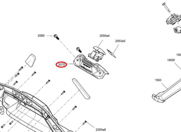 Uchwyt Zaczep Deska Wake BRP Sea-Doo
