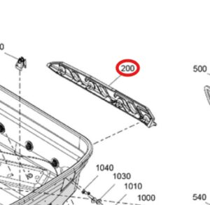 Redan Prawy BRP Sea-Doo GTI GTR GTX RXT WAKE 2018+