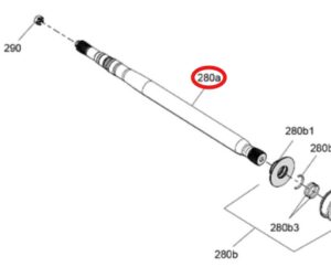 Wał Napędowy iDF BRP Sea-Doo GTX RXT WAKE PRO 2022+