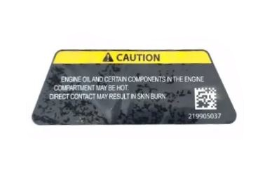 Naklejka Etykieta Duża Caution Sea-Doo